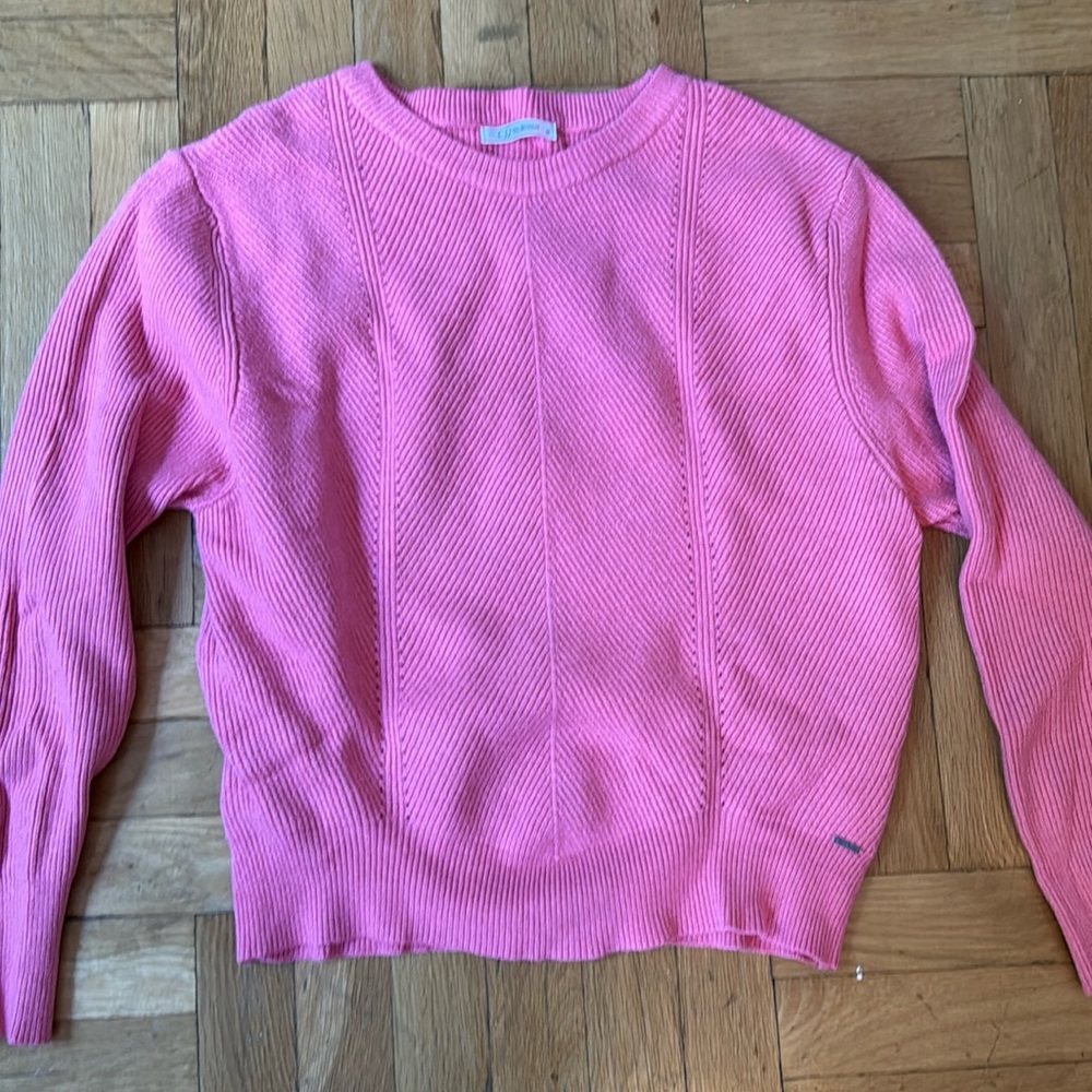 Pink sweater